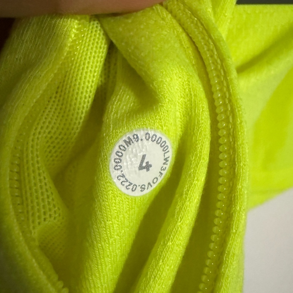 lululemon athletica Neon Yellow Top - Picture 5 of 5